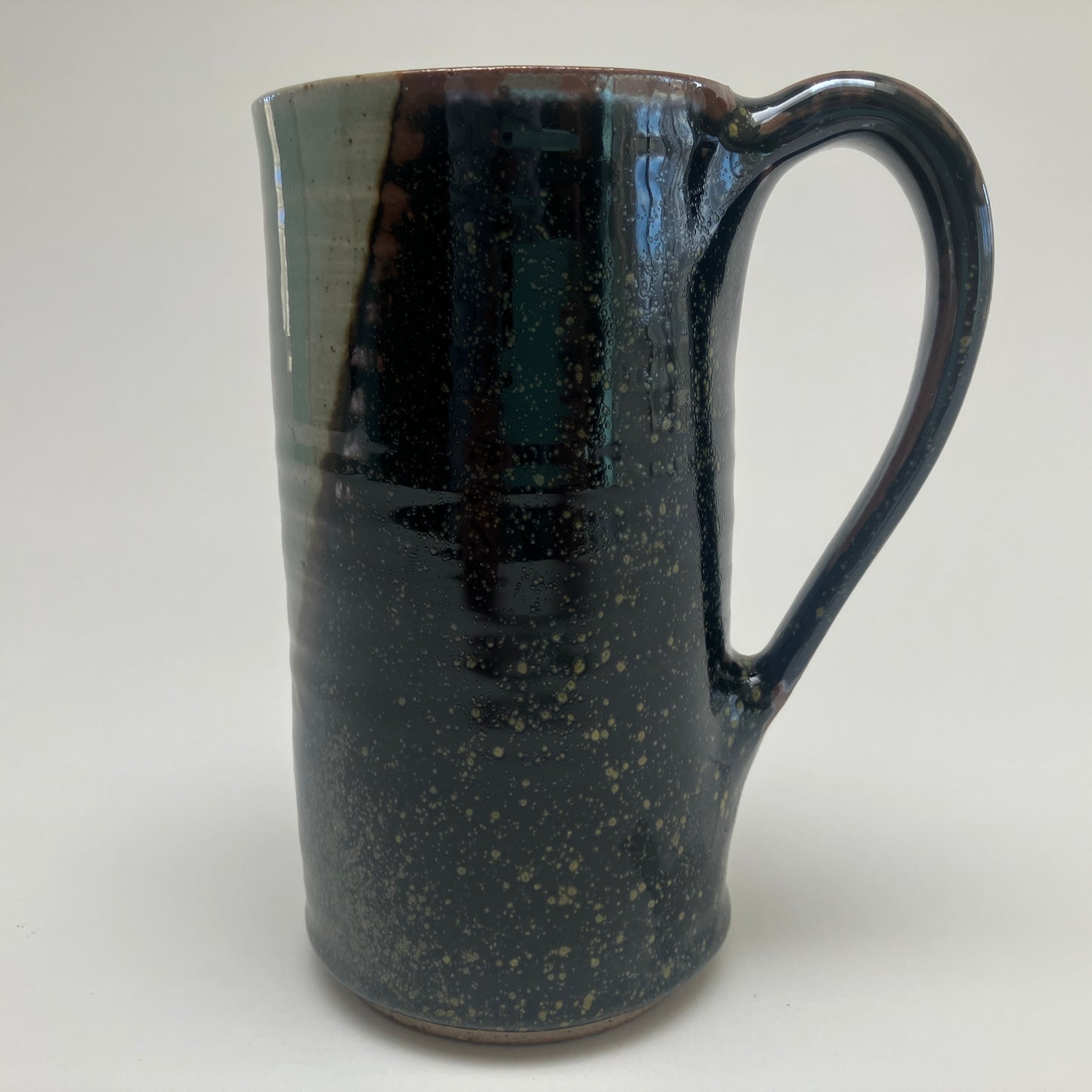 Tall Mug with Grasses
