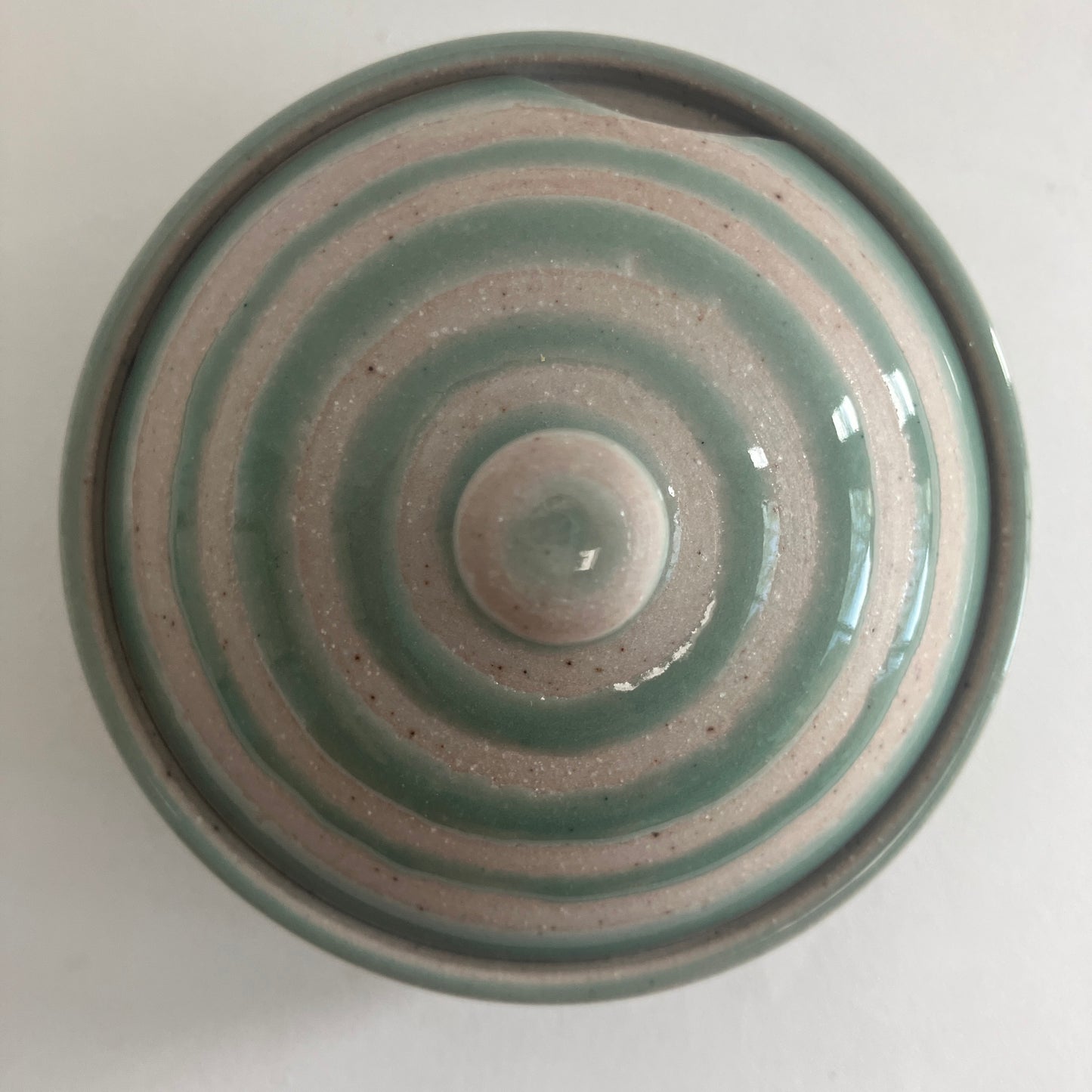 Striped Salt Cellar