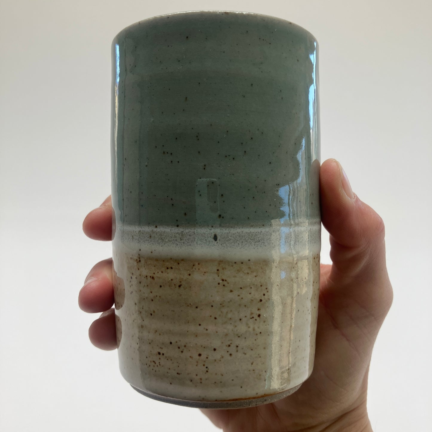 Tumbler with Grasses