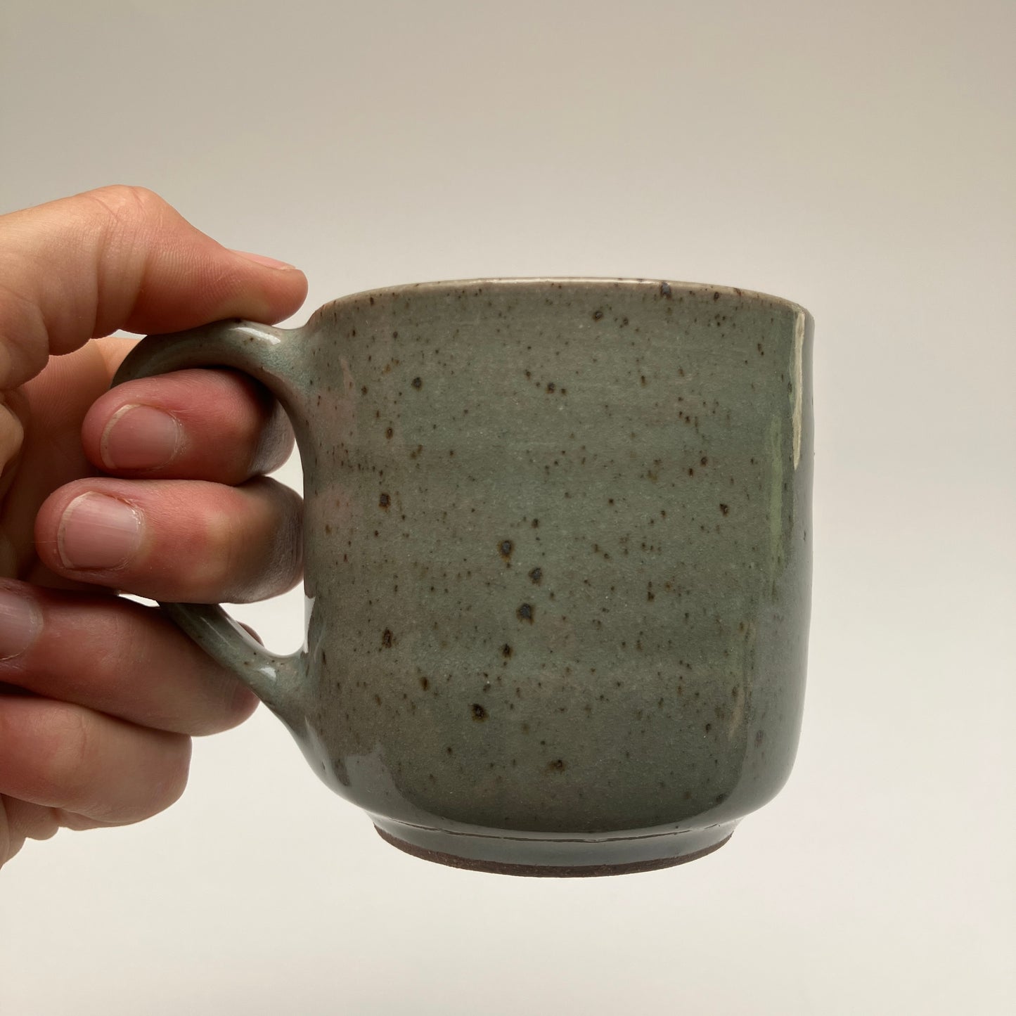 Small Straight Sided Mug in Celadon
