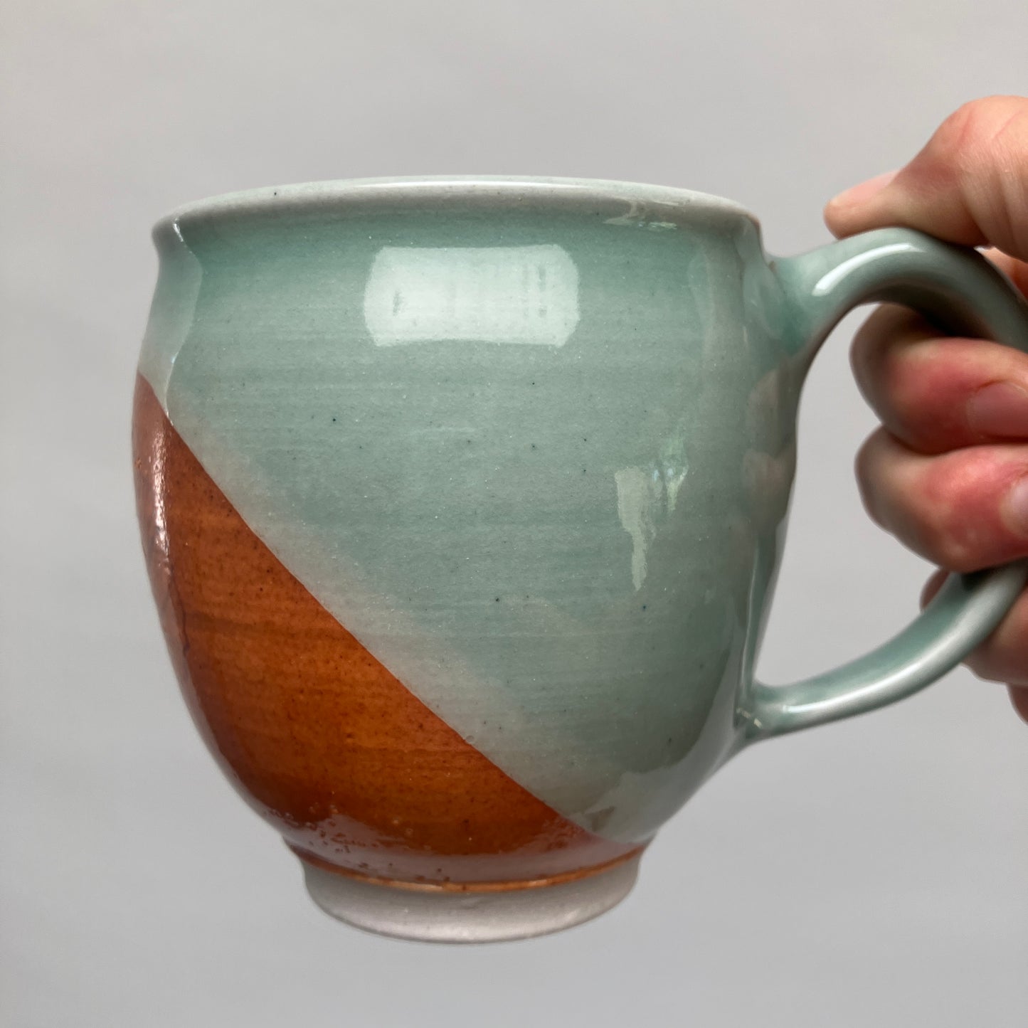 Round Mug with Cottonwood Leaf