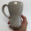 Shapely Mug with Wheat Design