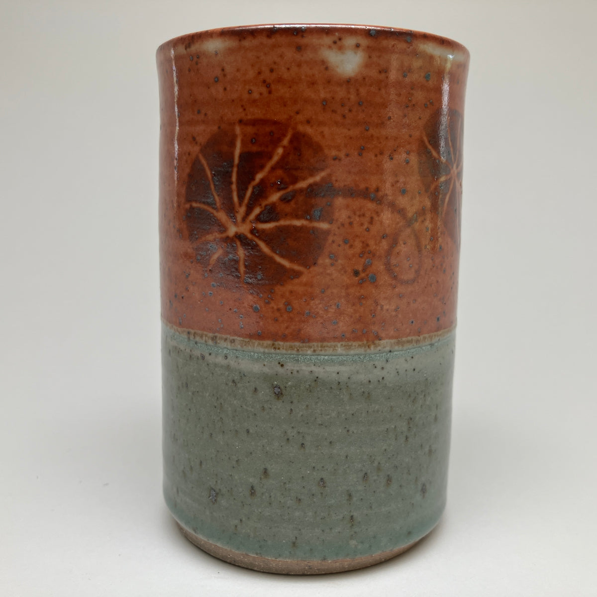 Tumbler With Stylized Botanical