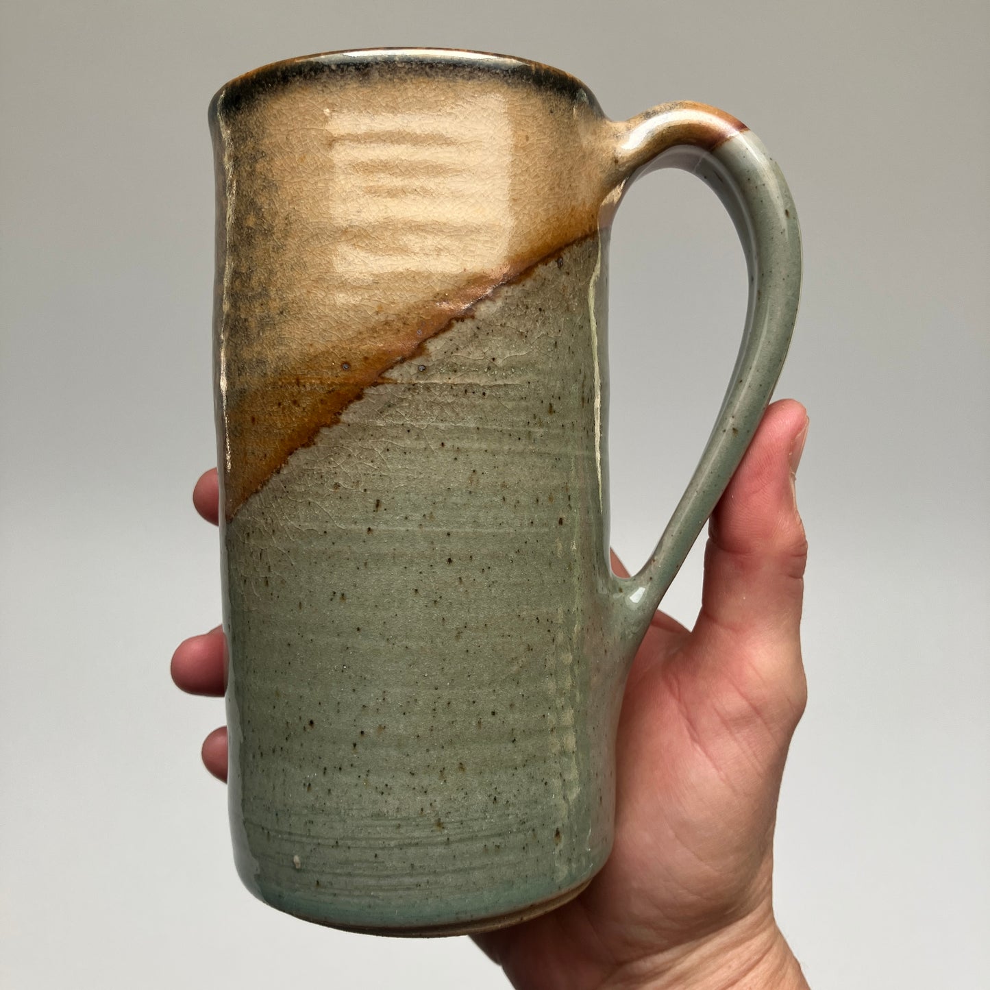 Tall Mug with Dandelion