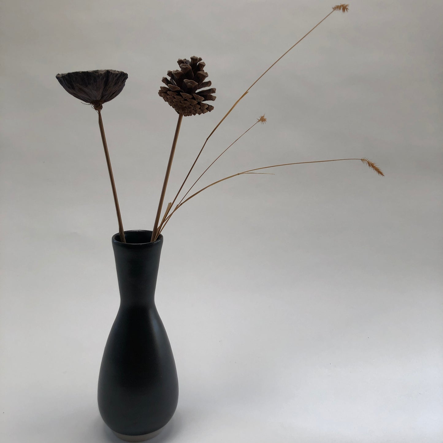 Matte Black Vase