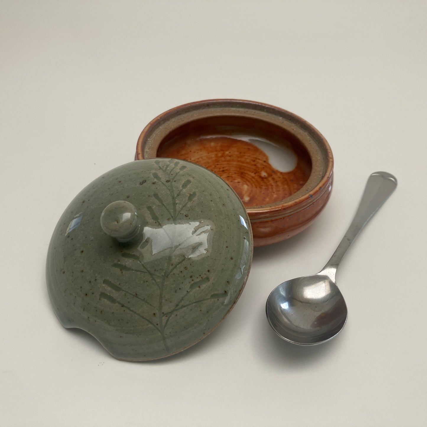 Salt Cellar With Mustard