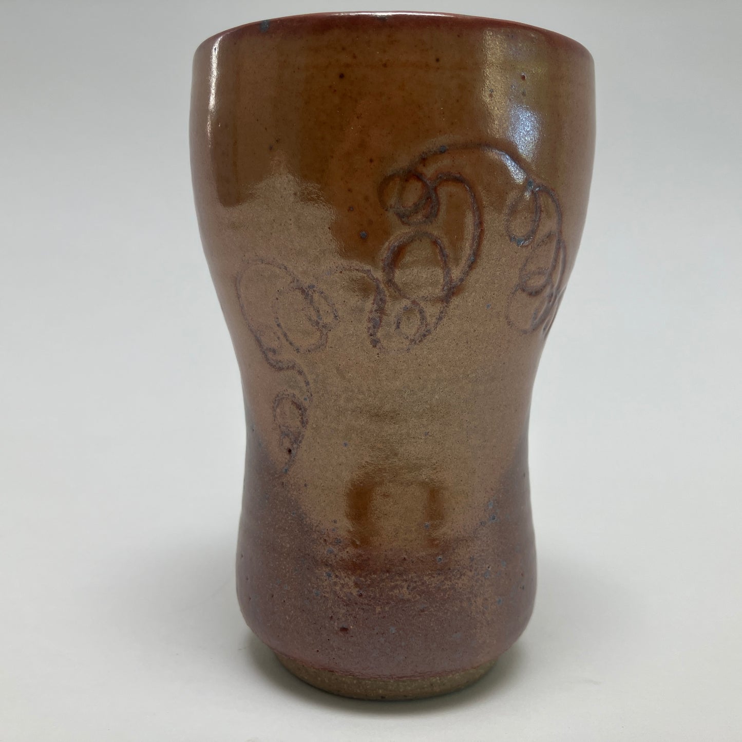 Tapered Mug With Abstract Design