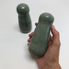 Clay Marbled Salt and Pepper Shakers (Celadon)