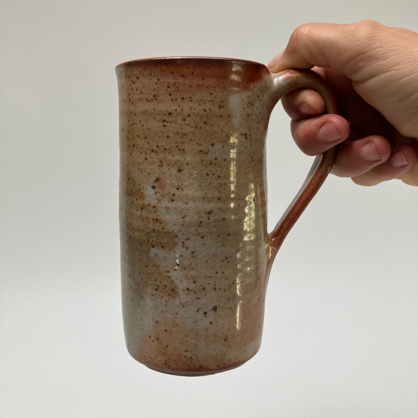 Tall Mug with Fall Leaves