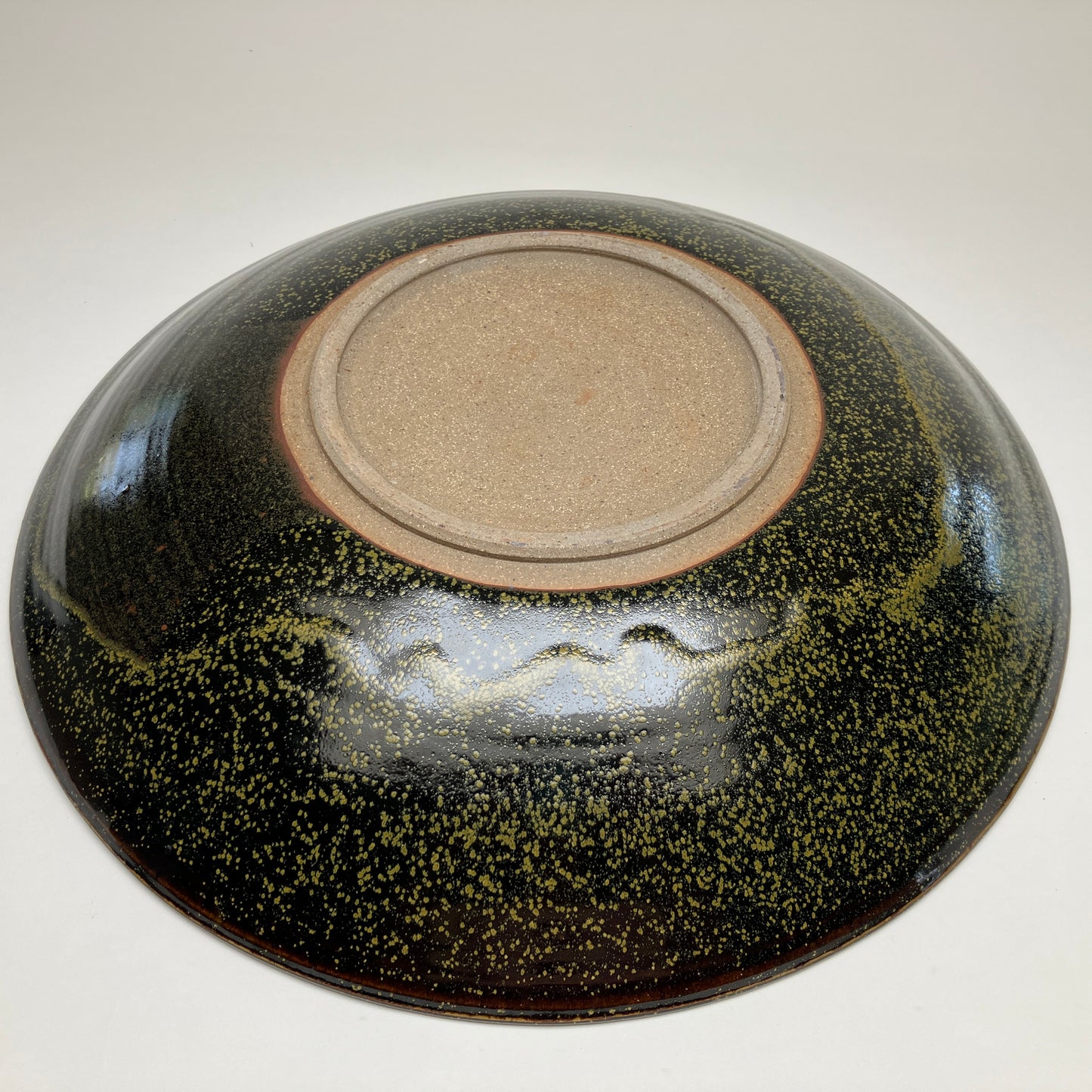 Large Serving Bowl in Teadust and Celadon