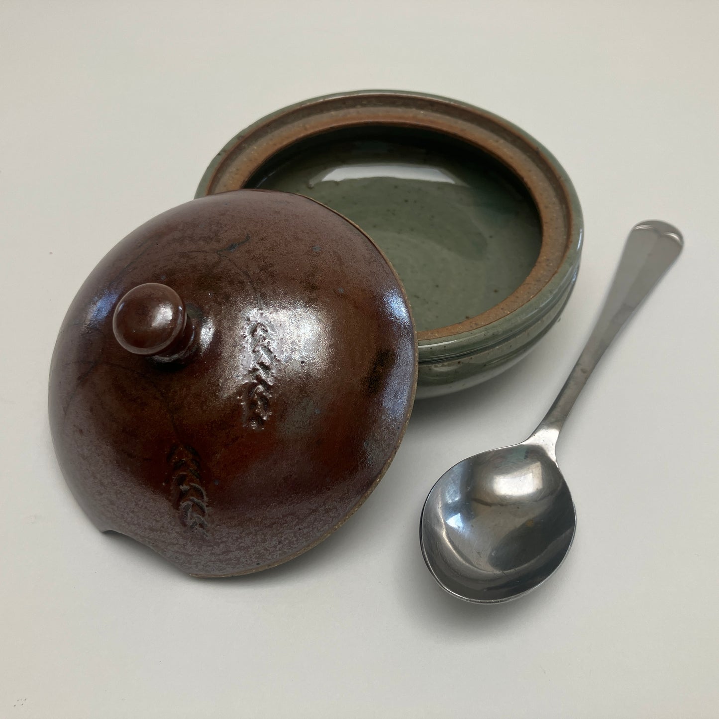 Salt Cellar With Wheat