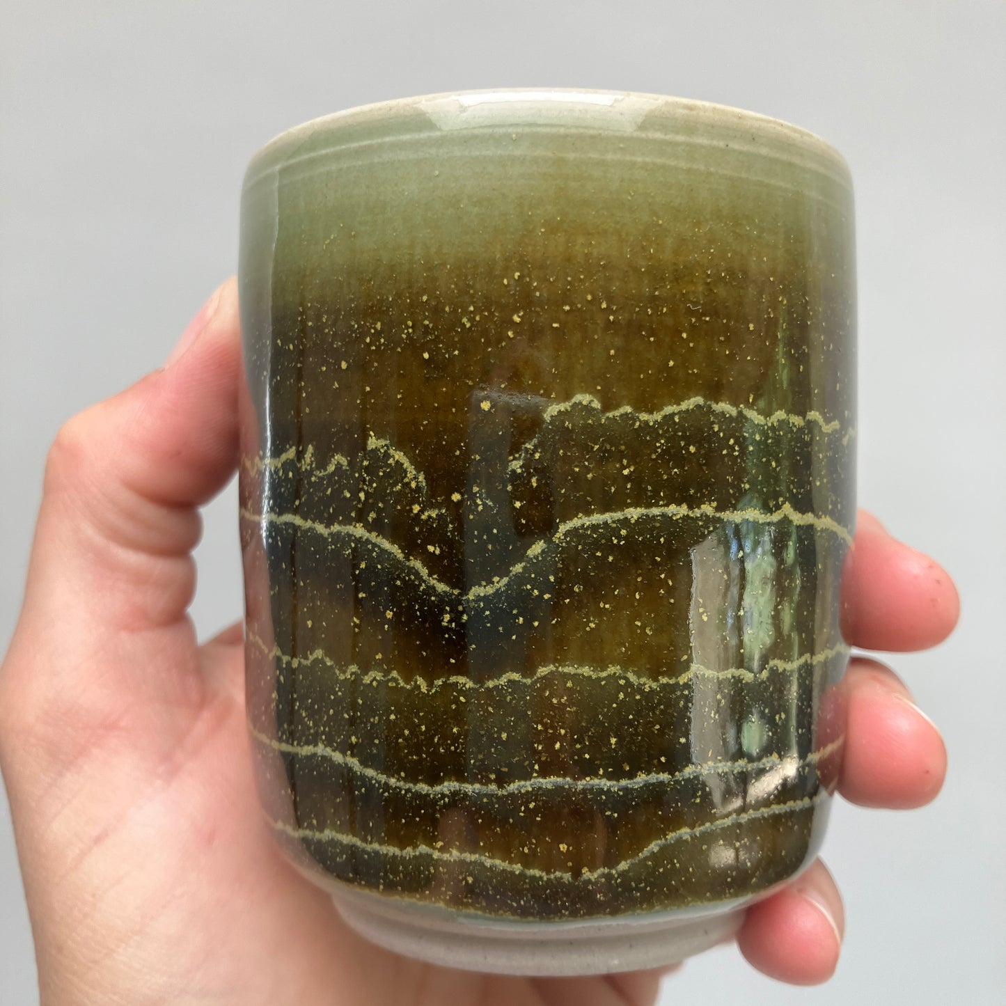 Teacup with Glaze Overlay