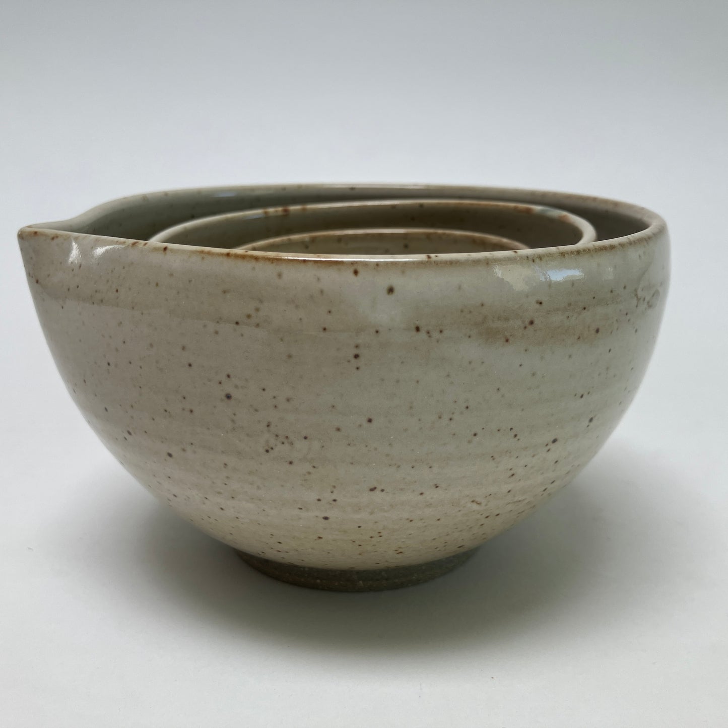 Small Nesting Set in Cream White