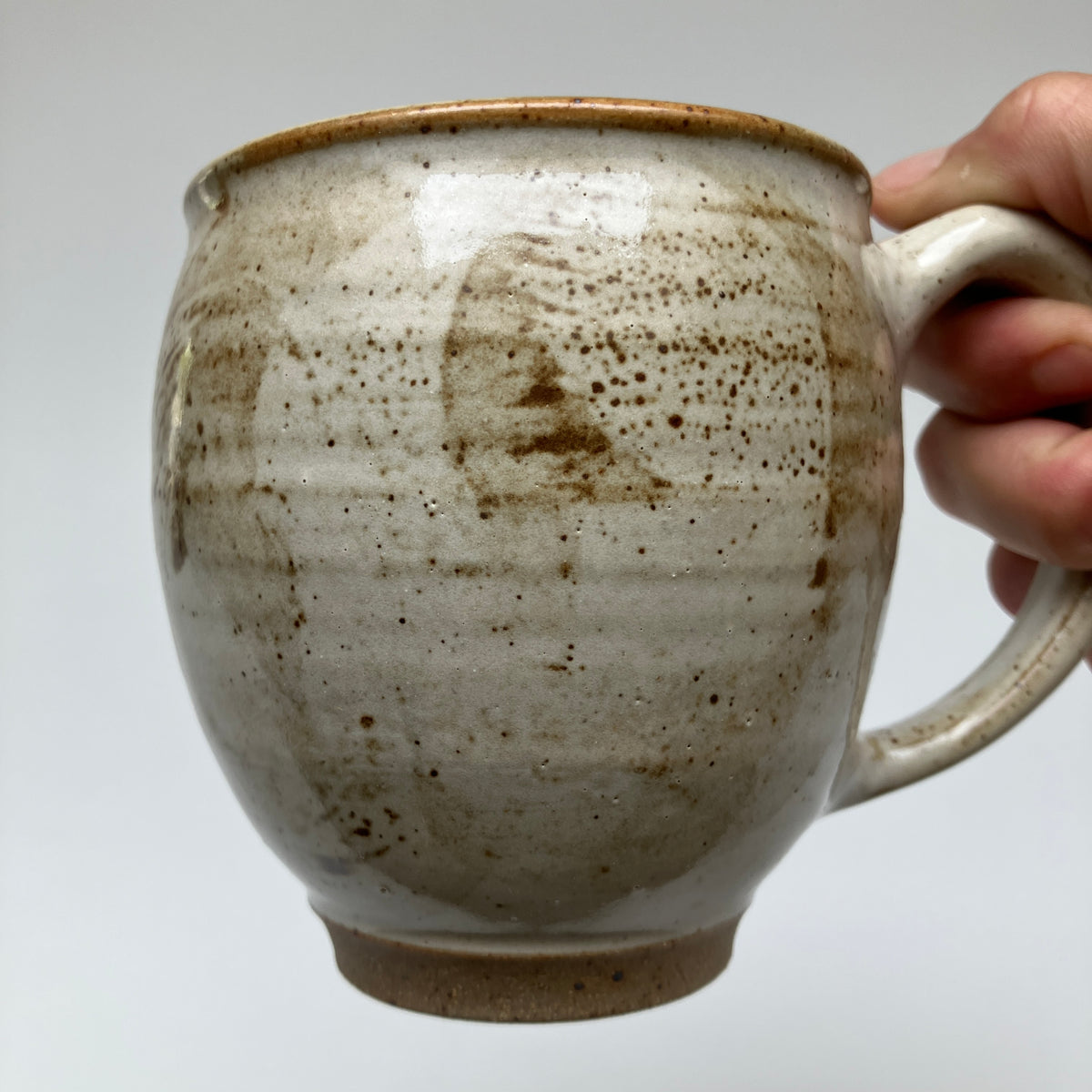 Round Mug with Abstract Design