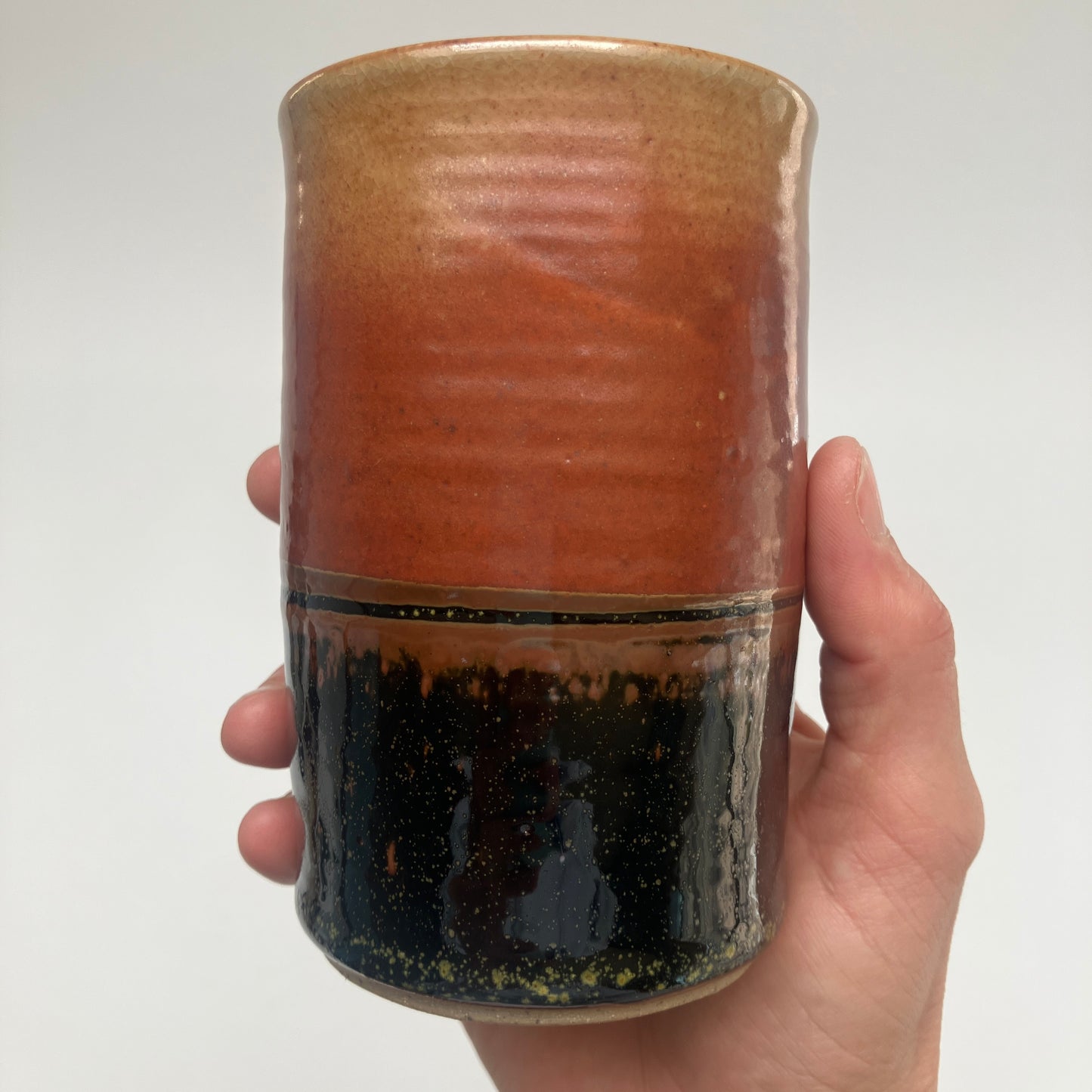 Tumbler With Grasses