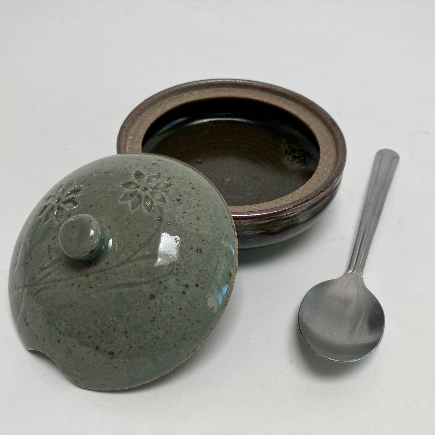 Salt Cellar With Flowers
