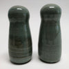 Clay Marbled Salt and Pepper Shakers (Celadon)