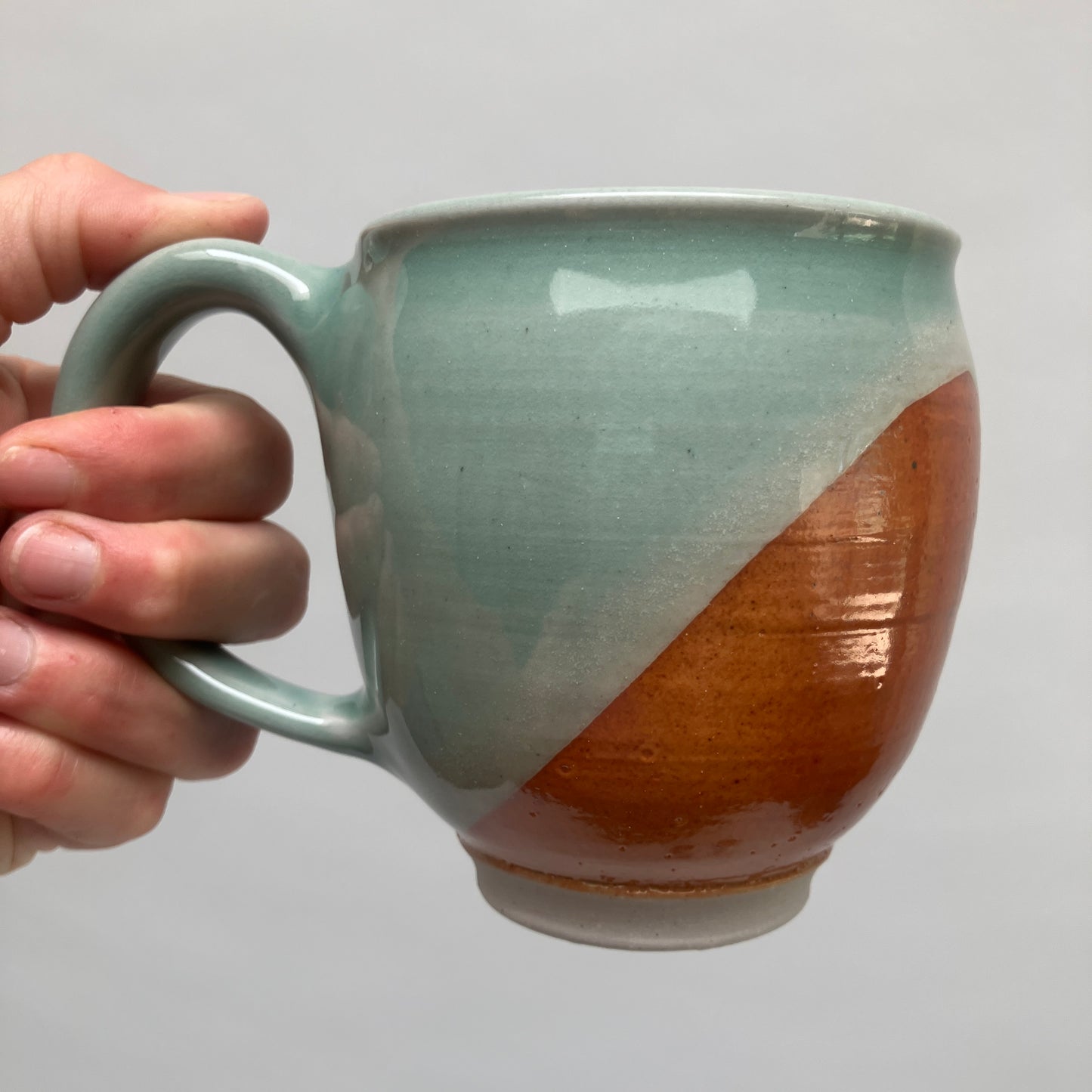 Round Mug with Cottonwood Leaf