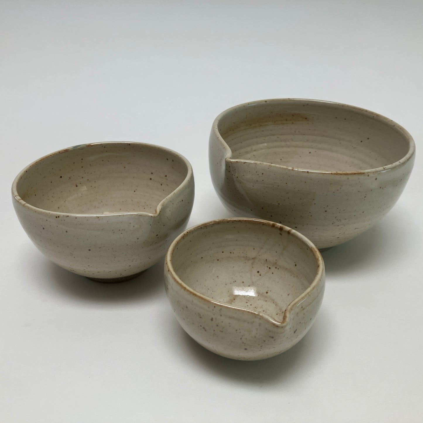 Small Nesting Set in Cream White