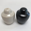 Black and White Salt & Pepper Shakers