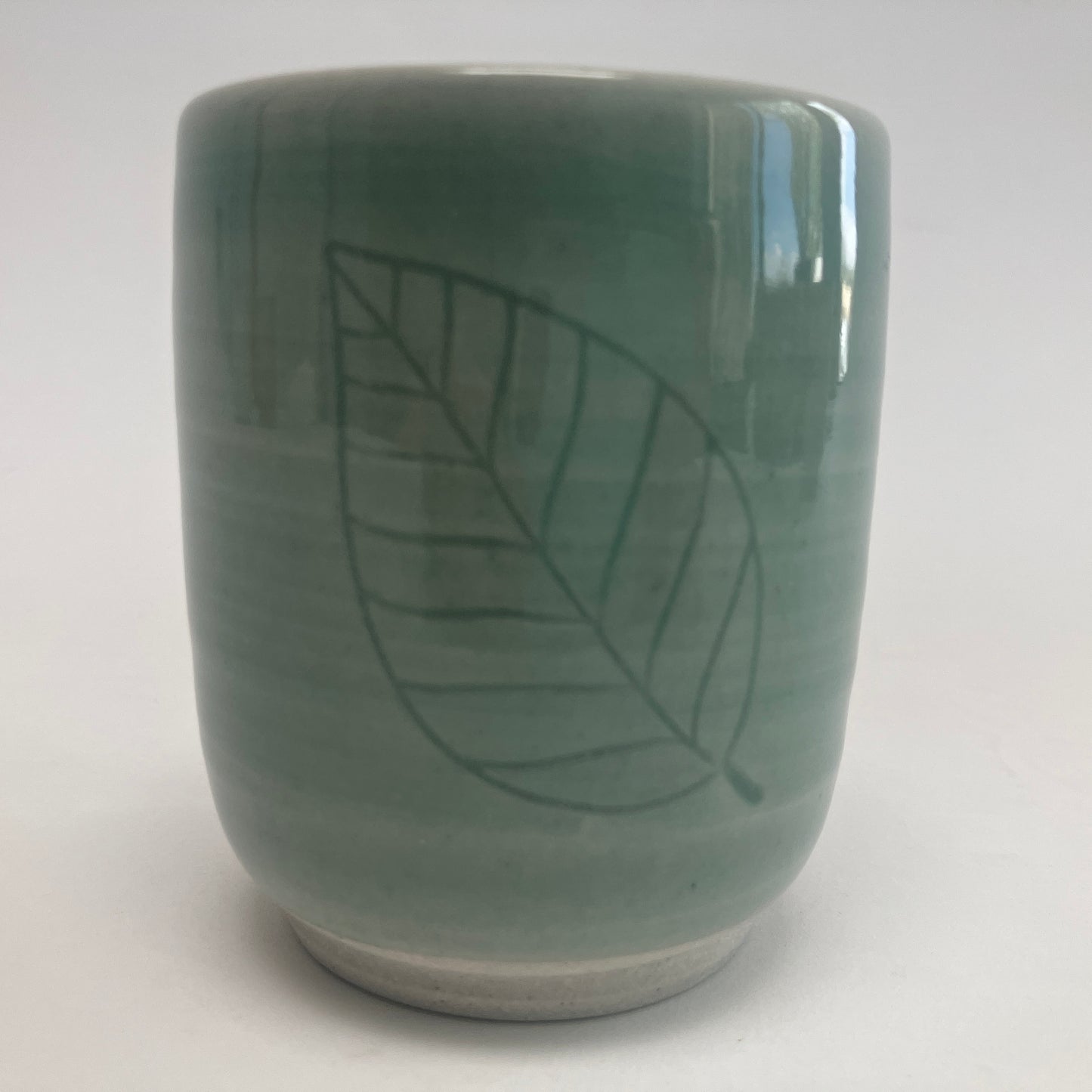 Teacup with Leaf