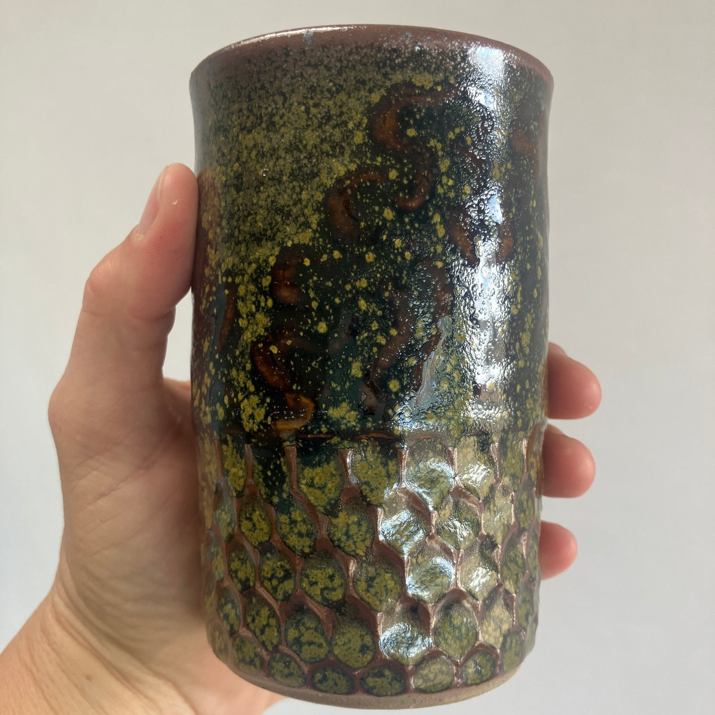 Tumbler With Glaze Overlay 2