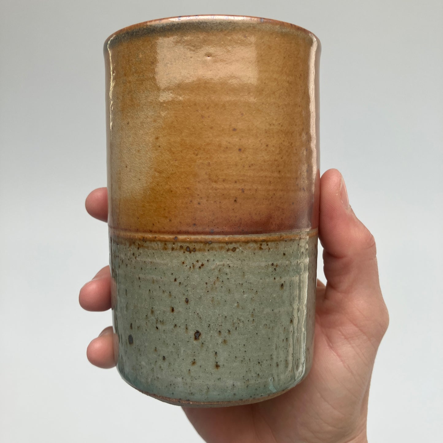 Tumbler With Grasses