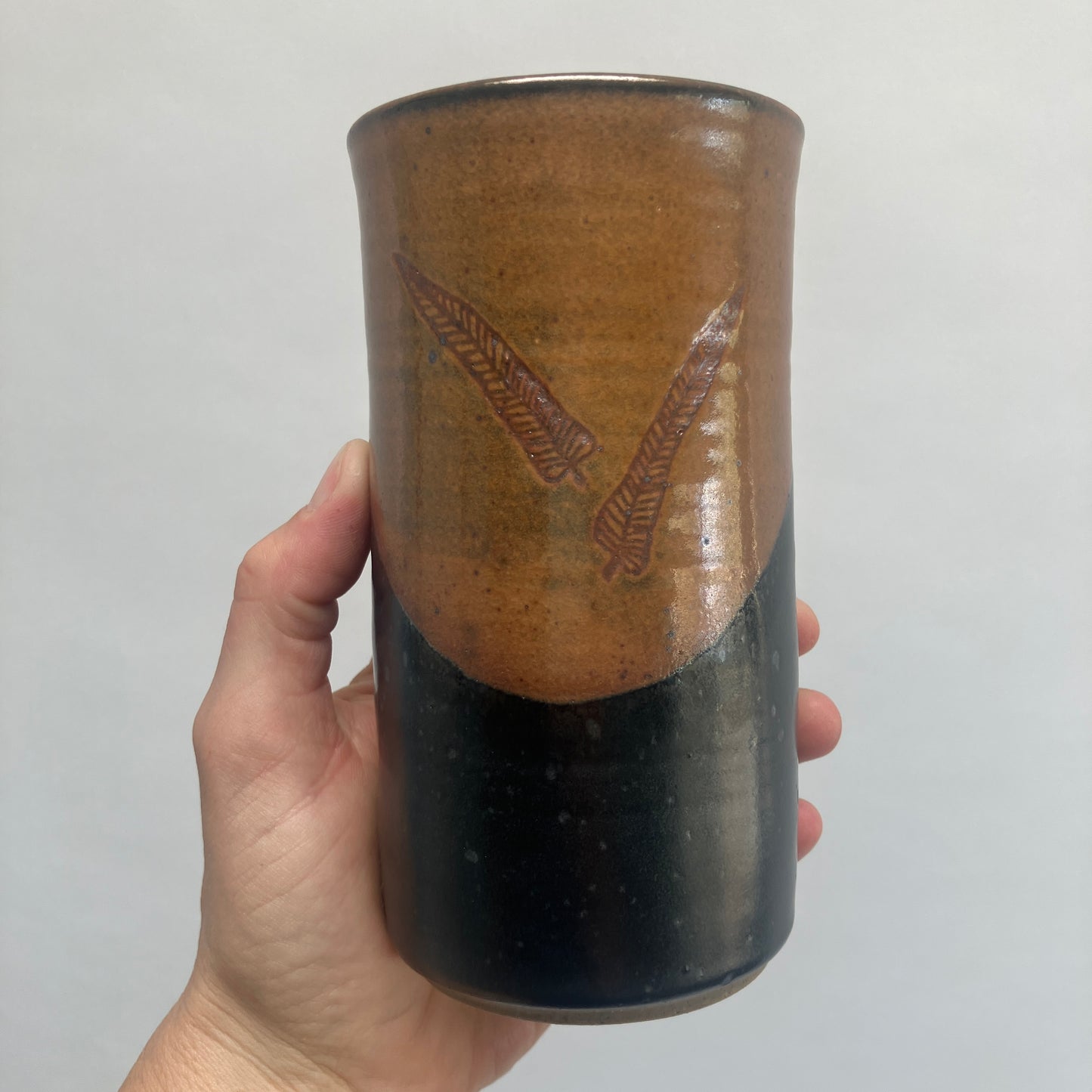 Tall Mug With Feathers