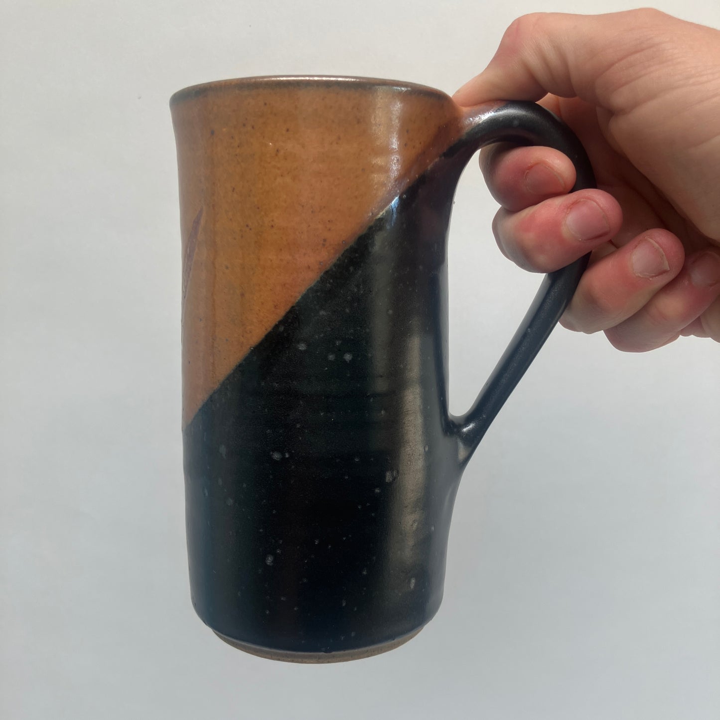 Tall Mug With Feathers