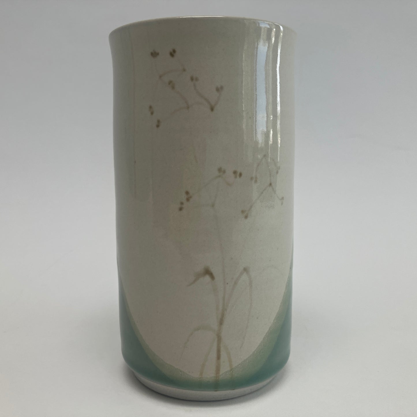 Tall Mug with Grasses
