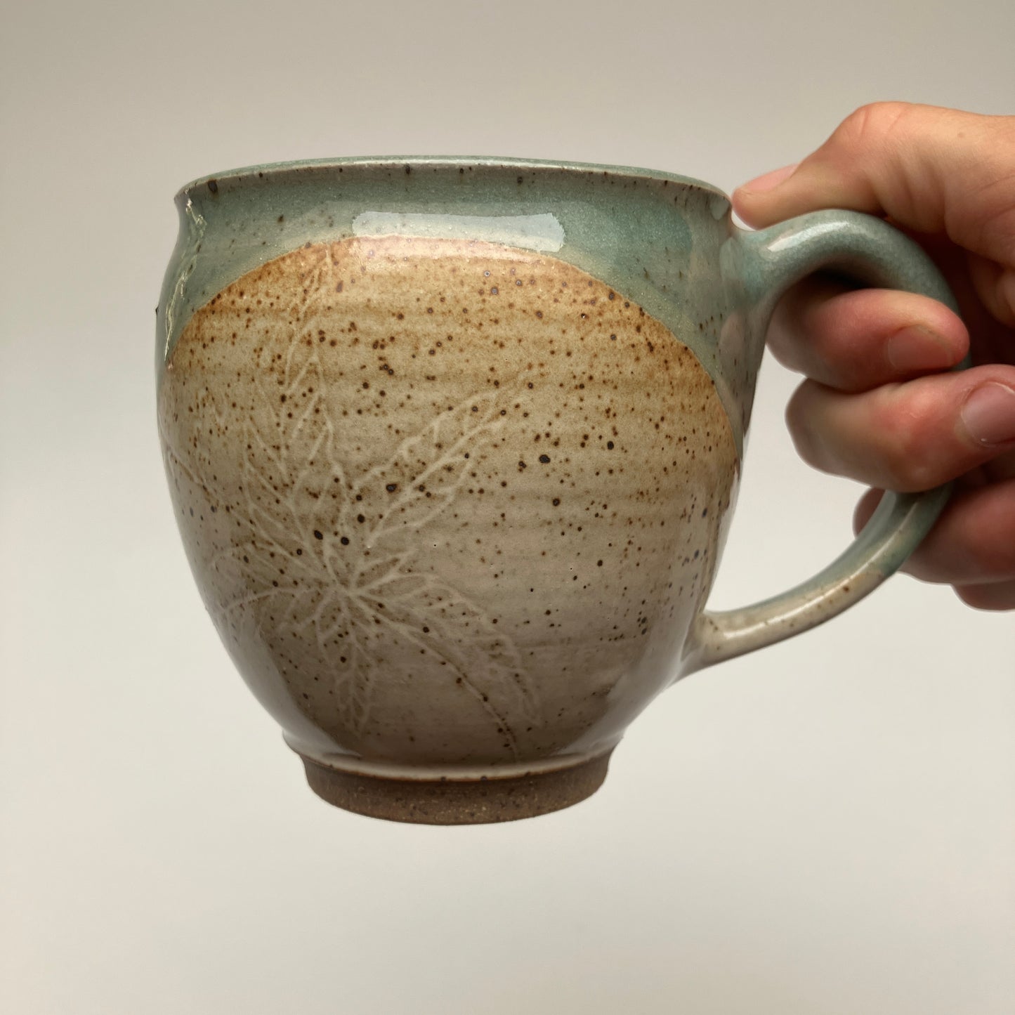 Round Mug with Virginia Creeper
