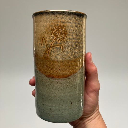 Tall Mug with Dandelion