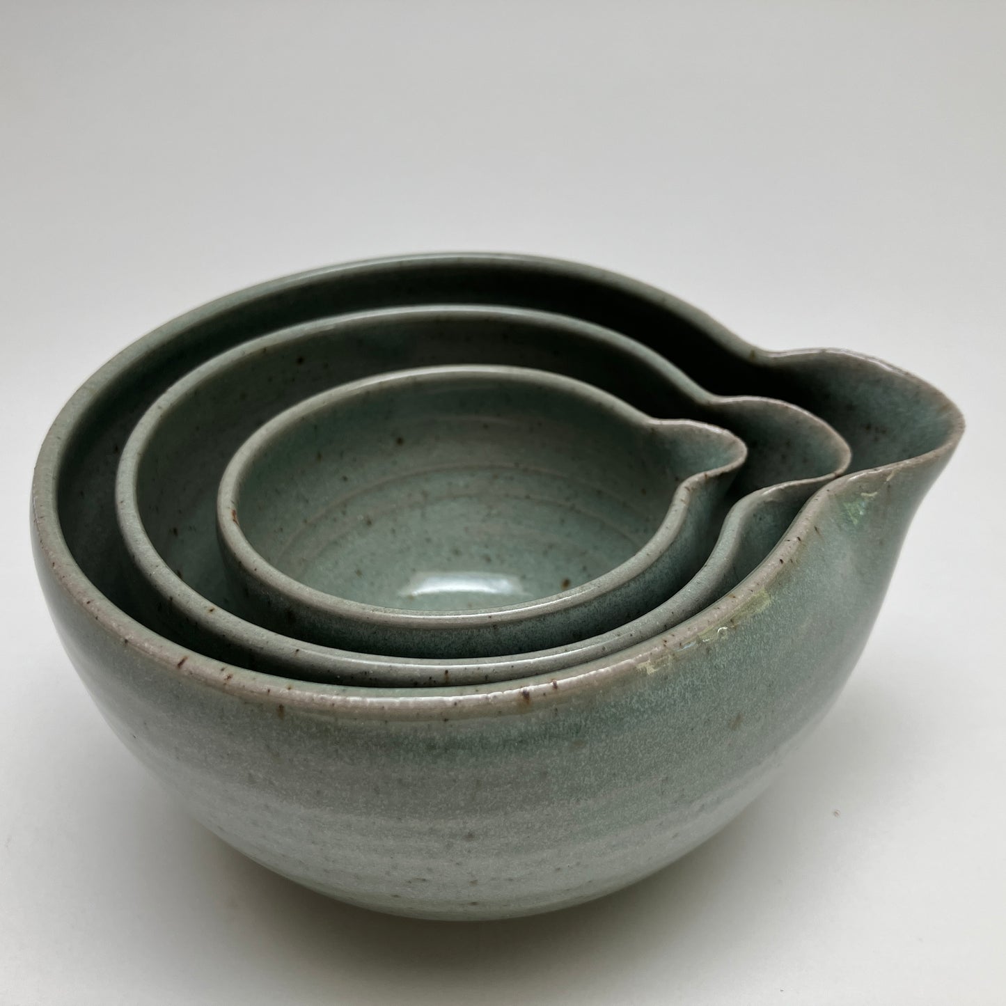 Small Nesting Set in Celadon