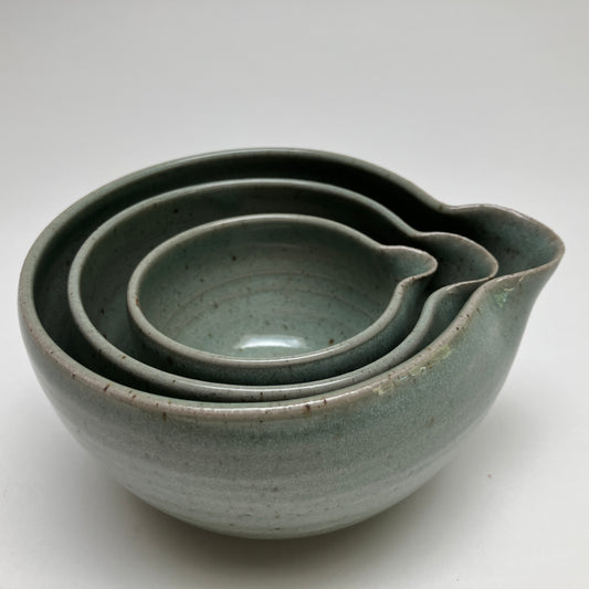 Small Nesting Set in Celadon
