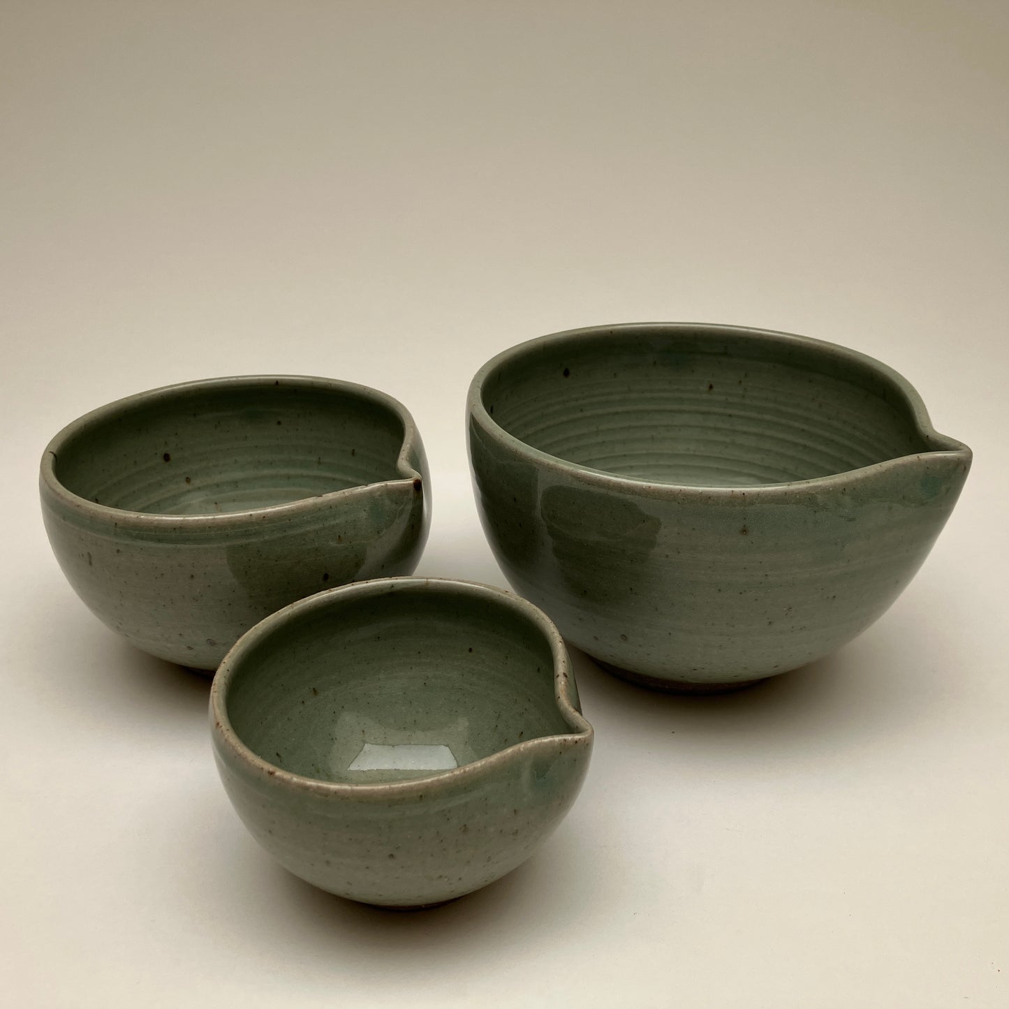 Small Nesting Set in Celadon