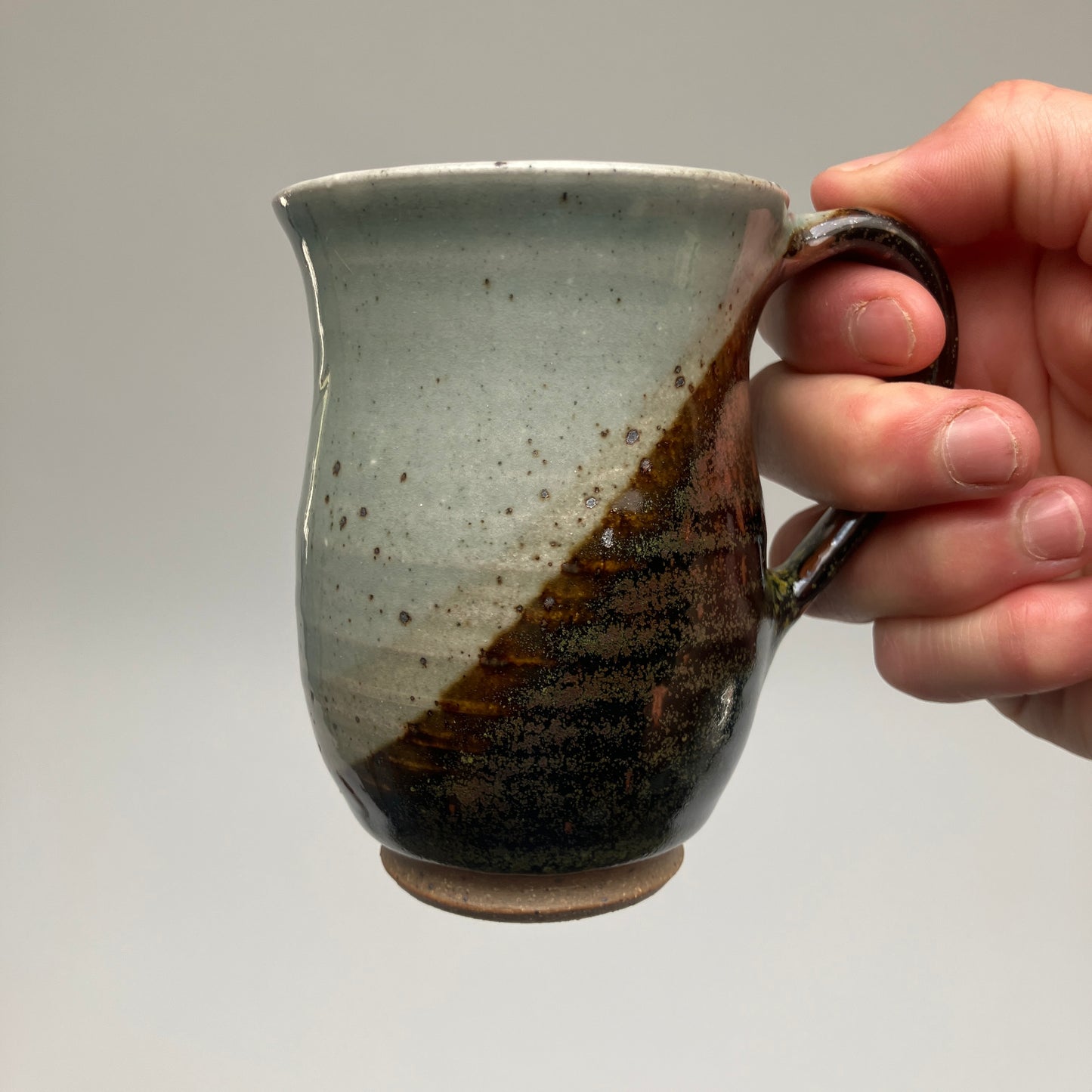 Small Curvy Mug With Mustard