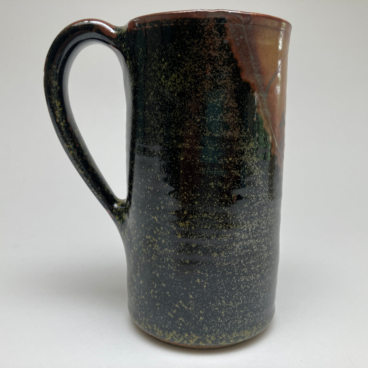 Tall Mug With Wisteria