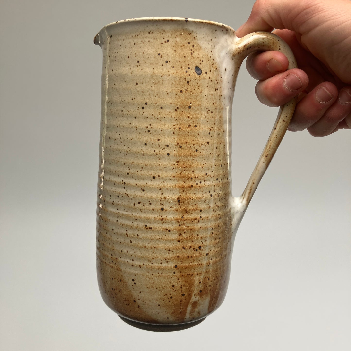 Cream Colored Pitcher