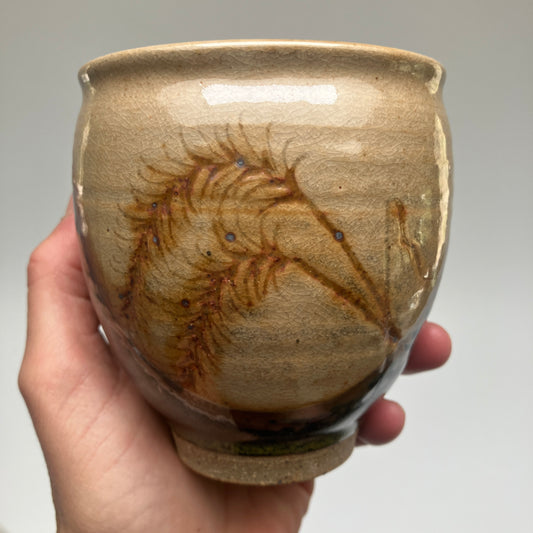 Round Mug With Wheat