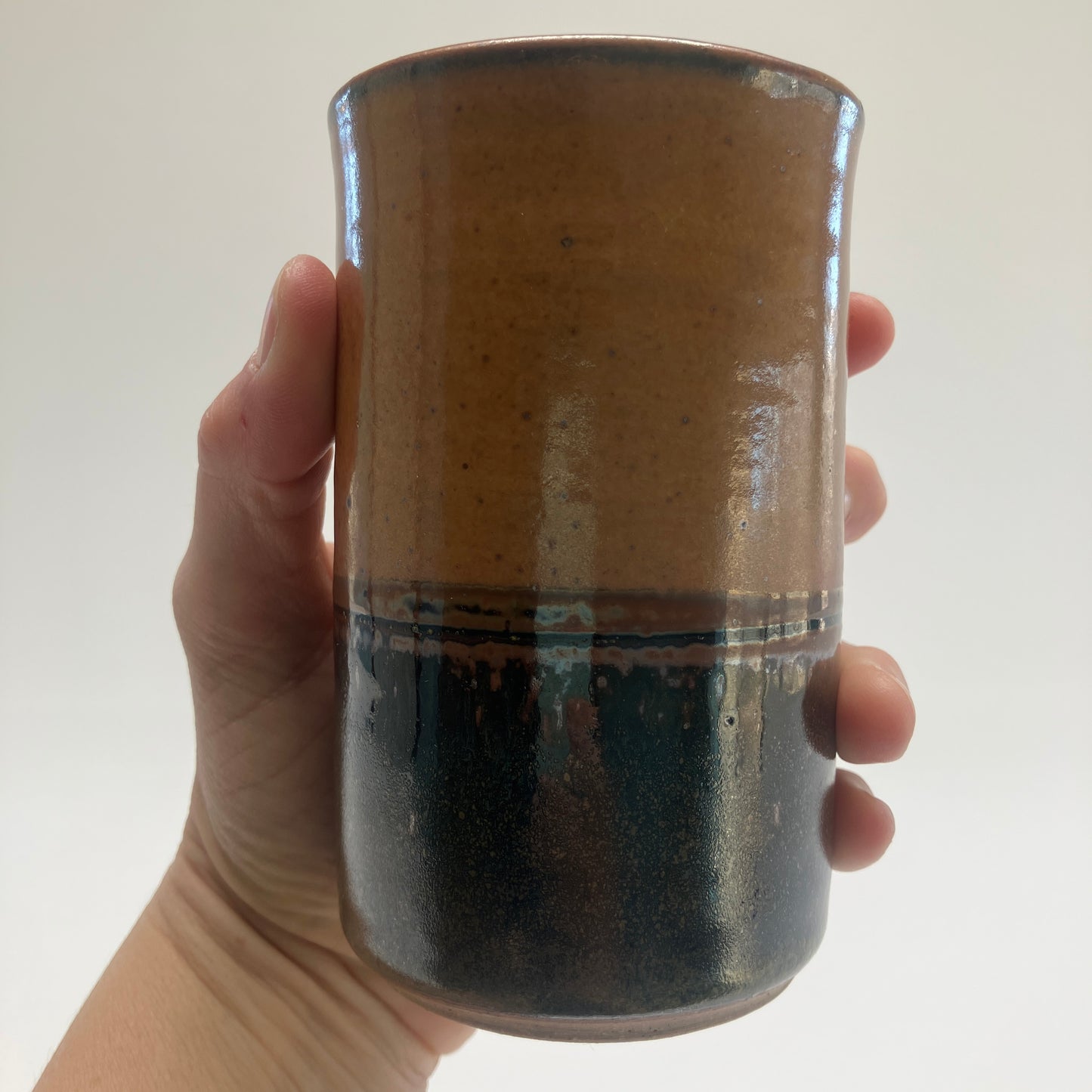 Tumbler With Grasses