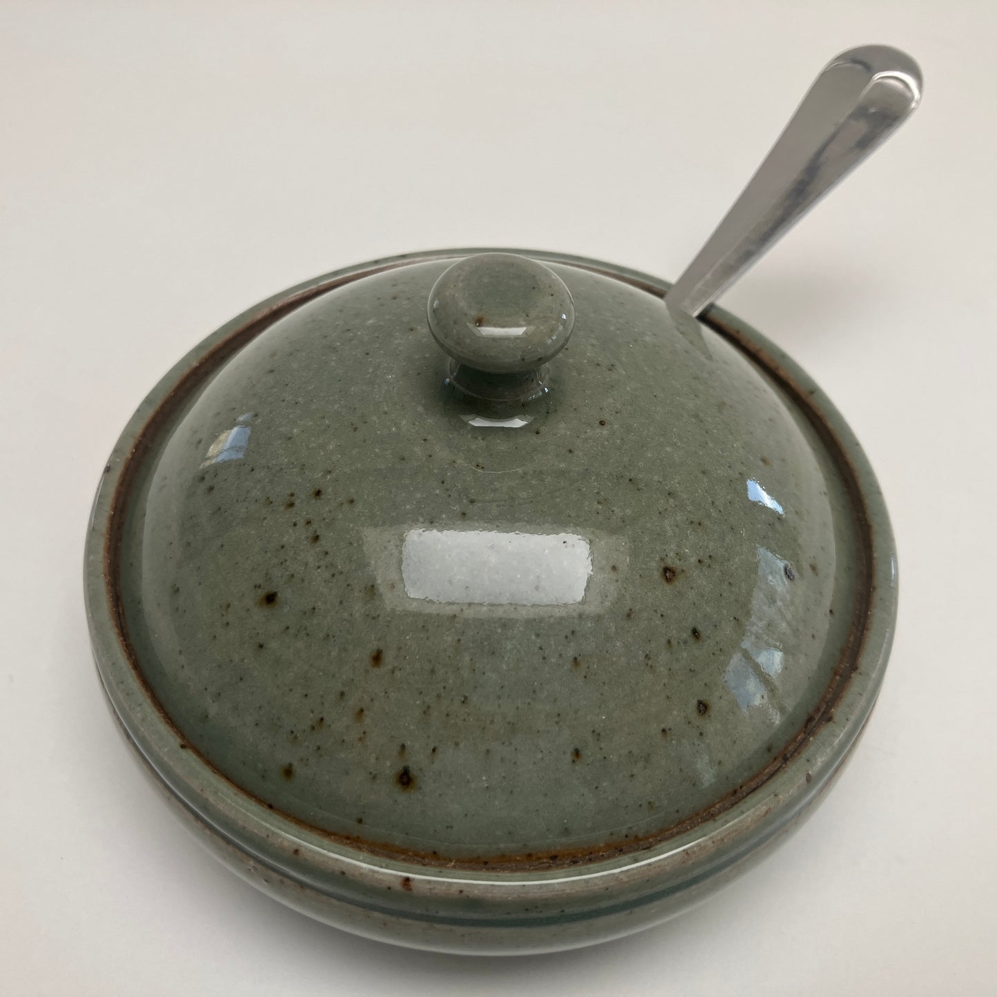 Celadon Salt Cellar