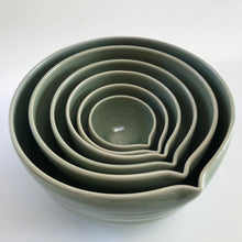  Six Piece Nesting Set of Bowls (Celadon)
