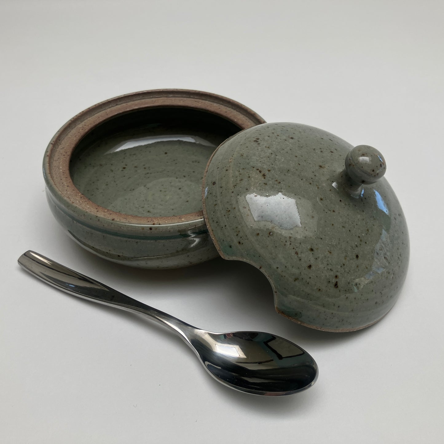 Celadon Salt Cellar