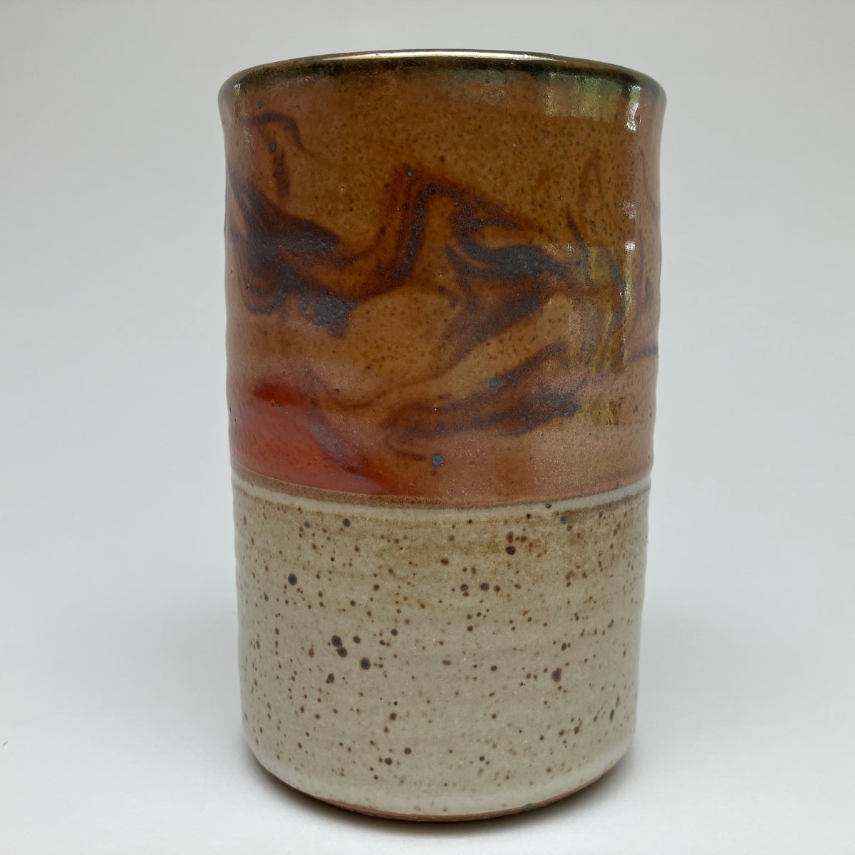 Tumbler with Slip Marbling