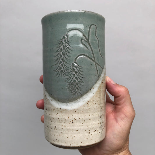 Tall Mug With Wheat