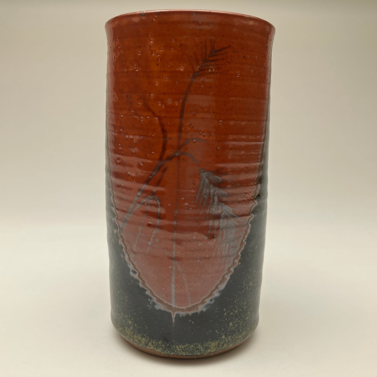 Tall Mug With Grasses