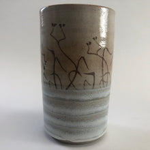  Tumbler with Indian Rice Grass & Glaze Overlay