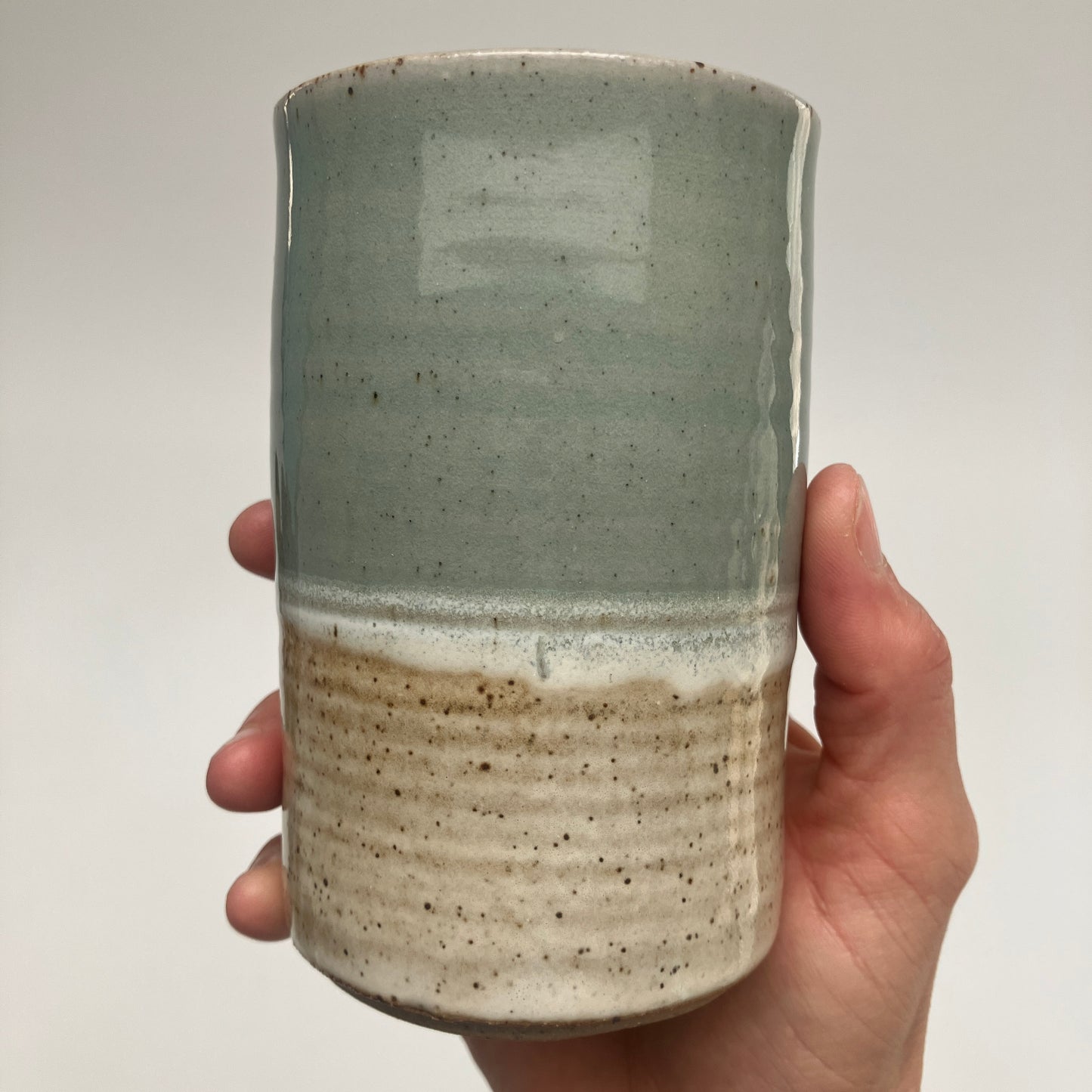 Tumbler with Grasses