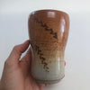 Blushing Mug with Wheat Design