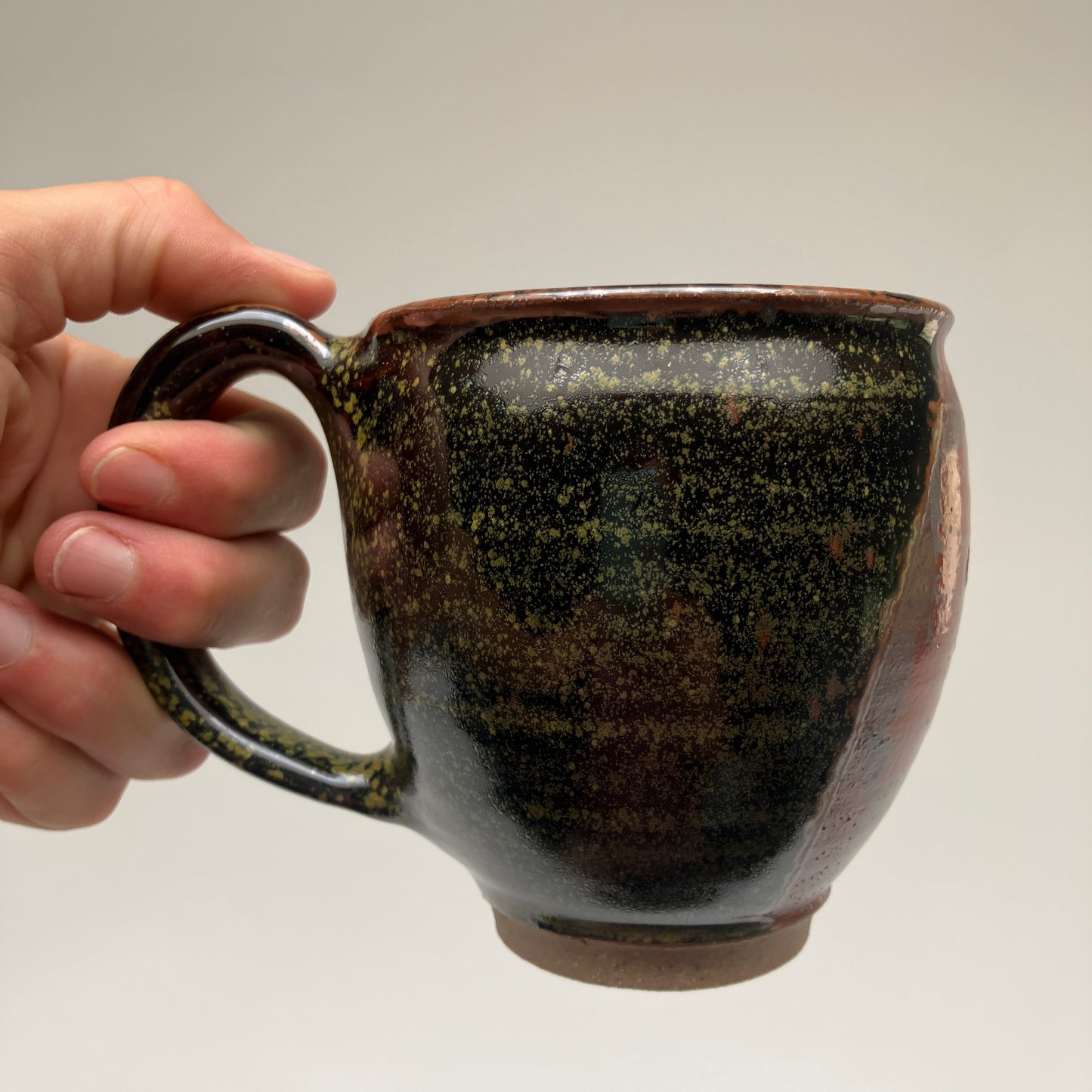 Round Mug with Abstract Design
